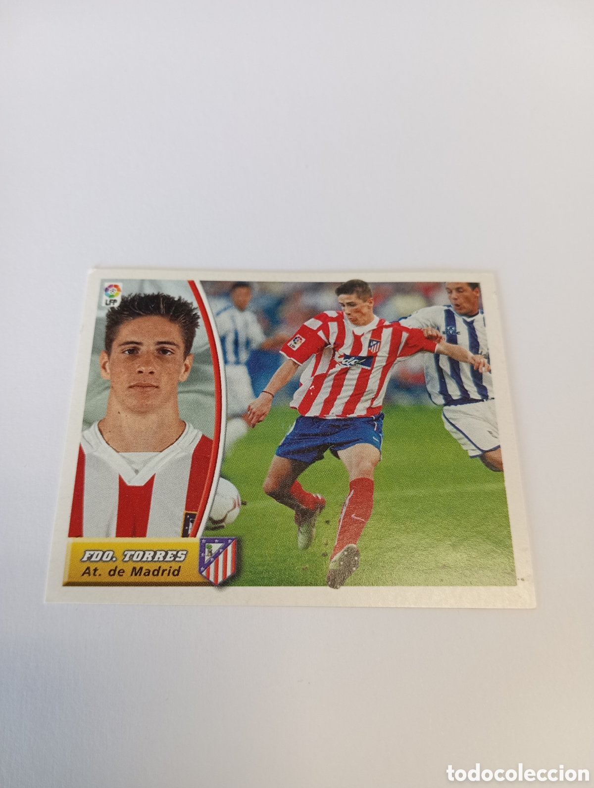 Cromos de F&uacute;tbol: FERNANDO TORRES Atl&eacute;tico de Madrid LIGA ESTE 2003 2004 PANINI 03 04