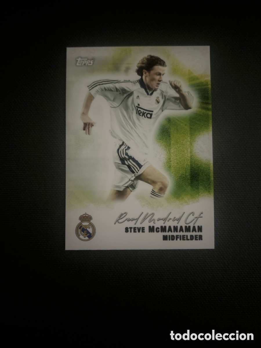Cromos de F&uacute;tbol: Steve McManaman 33 Real Madrid Team Set 2025/26