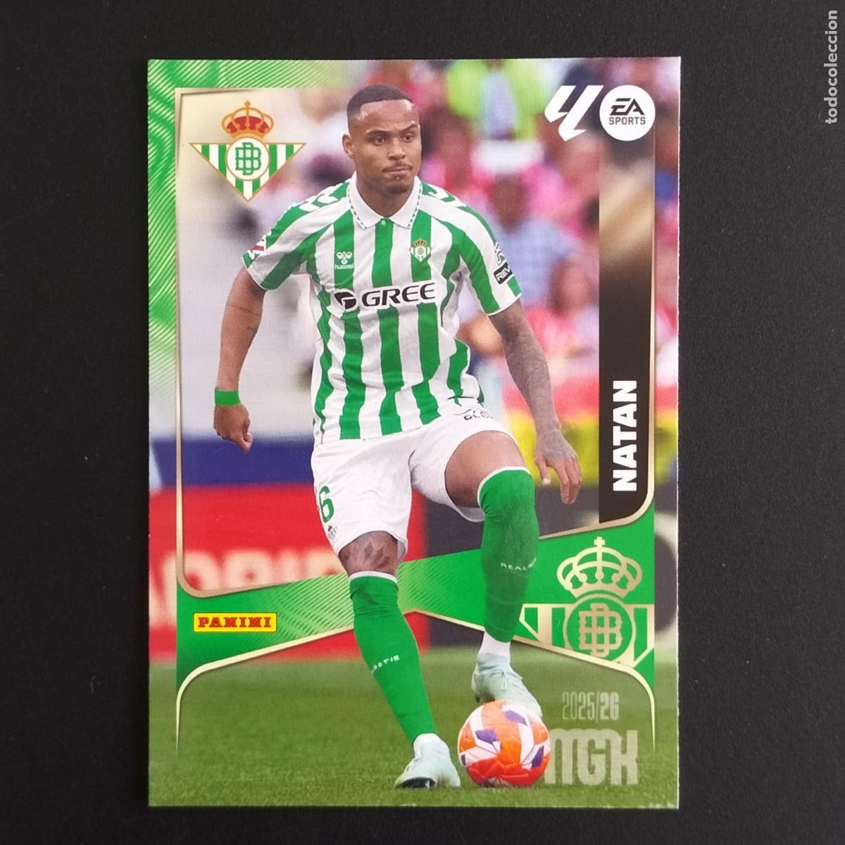 Cromos de F&uacute;tbol: MGK 97 NATAN BETIS CROMOS ALBUM MEGACRACKS LIGA FUTBOL 2025 2026 25 26