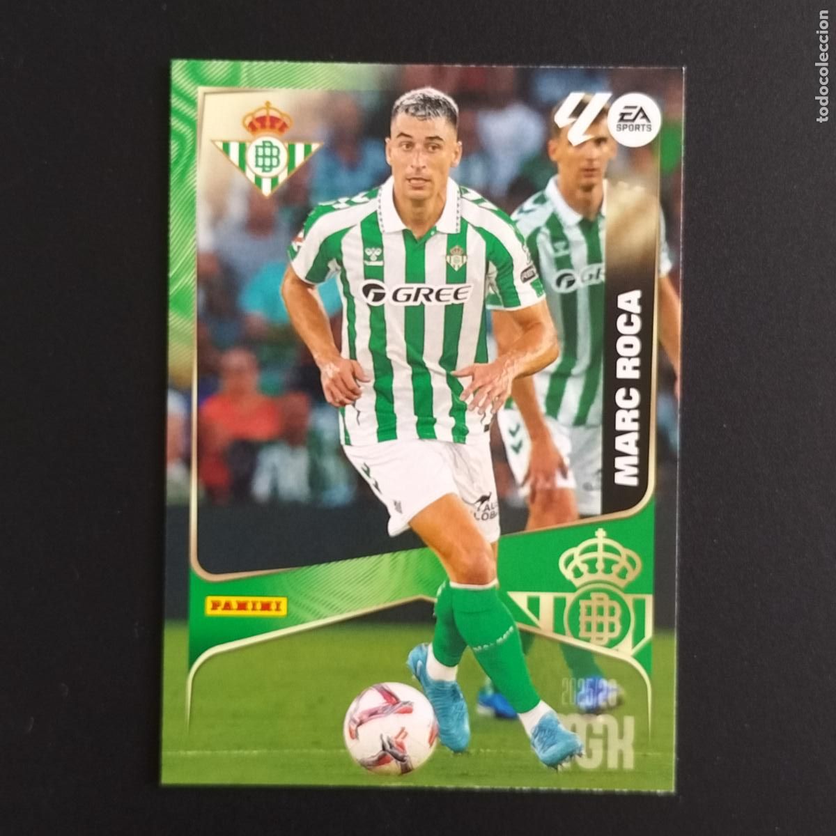 Cromos de F&uacute;tbol: MGK 99 MARC ROCA BETIS CROMOS ALBUM MEGACRACKS LIGA FUTBOL 2025 2026 25 26