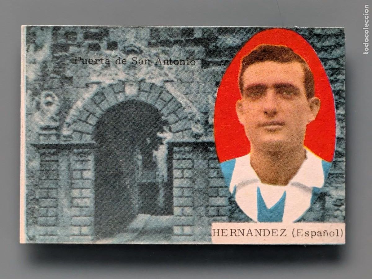 Cromos de F&uacute;tbol: RARO CROMO SEMINUEVO HERNANDEZ RCD ESPA&Ntilde;OL FUTBOL LIGA 1963 1964 63/64 FHER DISGRA FOOTBAL BARCELONA