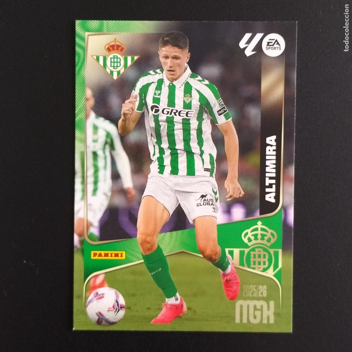 Cromos de F&uacute;tbol: MGK 100 ALTIMIRA BETIS CROMOS ALBUM MEGACRACKS LIGA FUTBOL 2025 2026 25 26