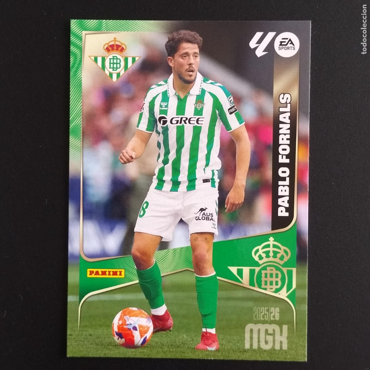 Cromos de F&uacute;tbol: MGK 102 PABLO FORNALS BETIS CROMOS ALBUM MEGACRACKS LIGA FUTBOL 2025 2026 25 26