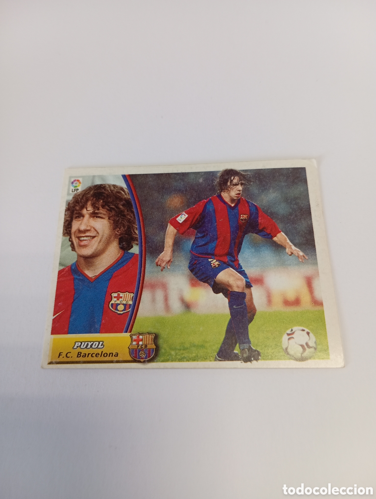 Cromos de F&uacute;tbol: PUYOL Barcelona LIGA ESTE 2003 2004 PANINI 03 04