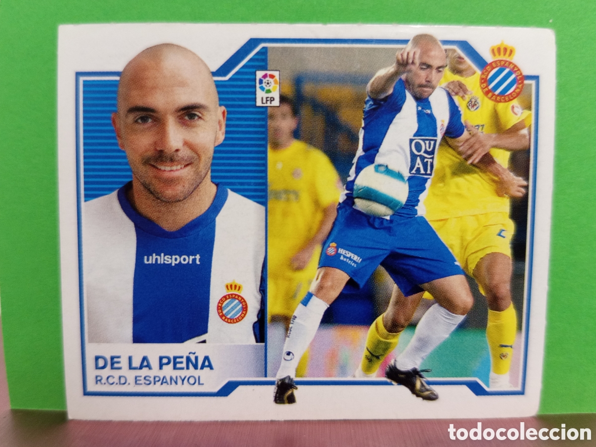 Football Stickers: ❇️ CROMO ⚽ DE LA PE&Ntilde;A ESPA&Ntilde;OL 07 08 2007 2008 LIGA ESTE SIN PEGAR ❇️