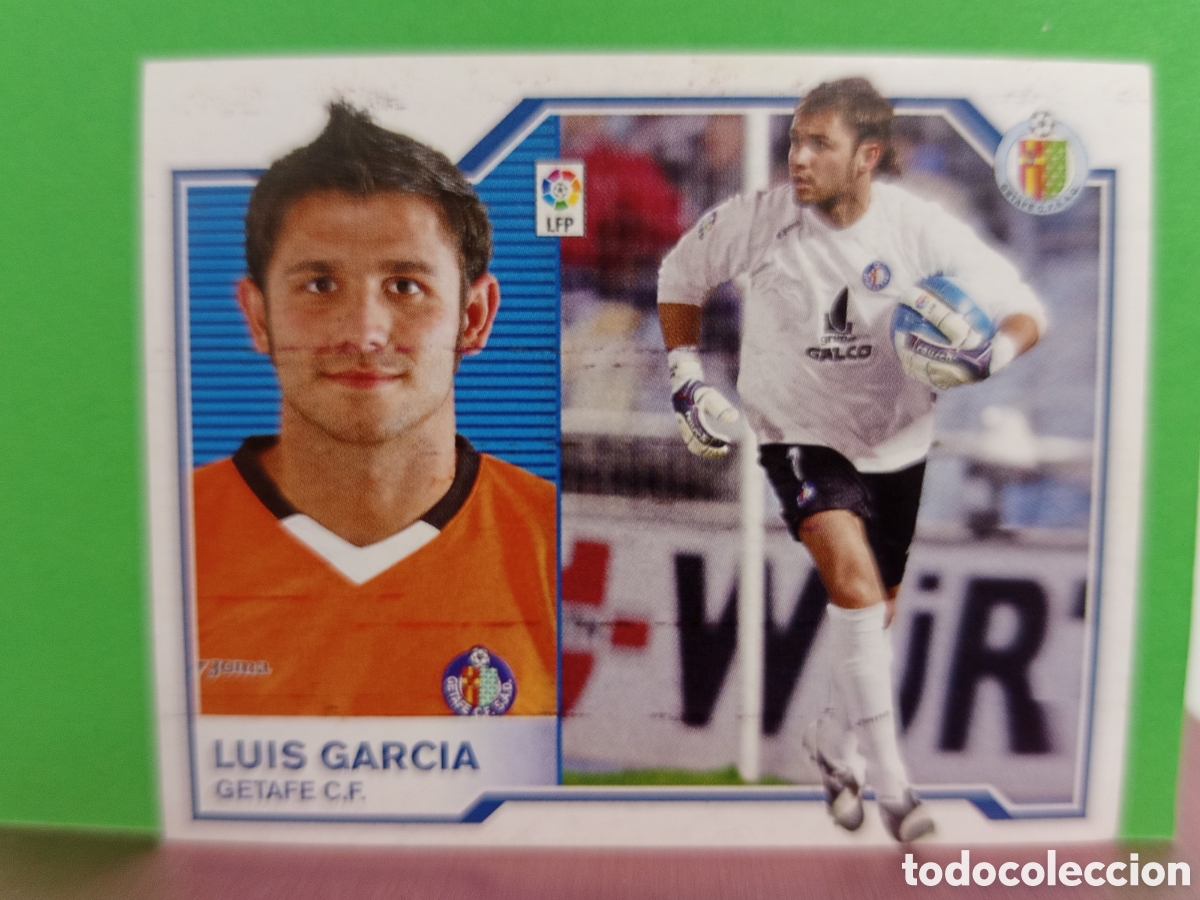 Cromos de Futebol: ❇️ CROMO ⚽ LUIS GARC&Iacute;A GETAFE 07 08 2007 2008 LIGA ESTE SIN PEGAR ❇️