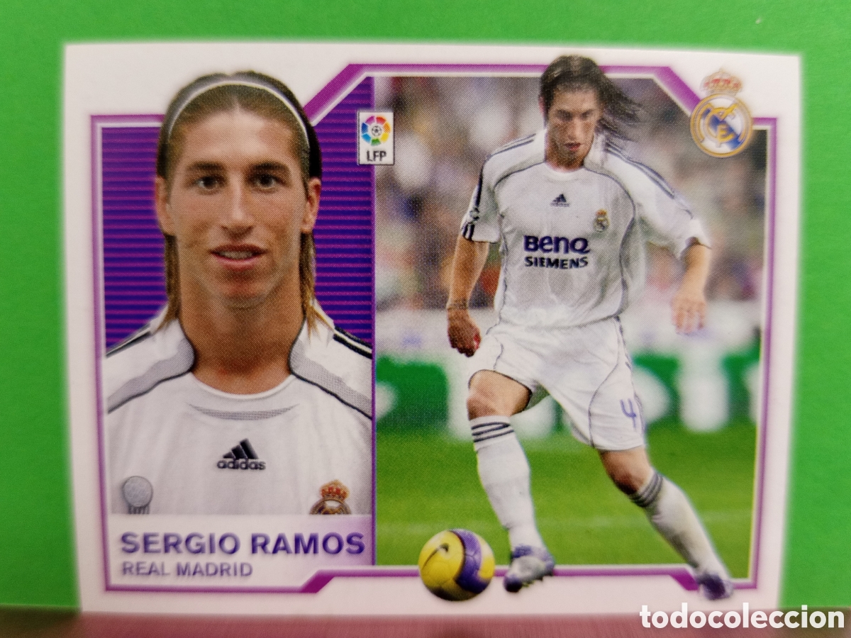 Figurine di Calcio: ❇️ CROMO ⚽ SERGIO RAMOS REAL MADRID 07 08 2007 2008 LIGA ESTE SIN PEGAR ❇️