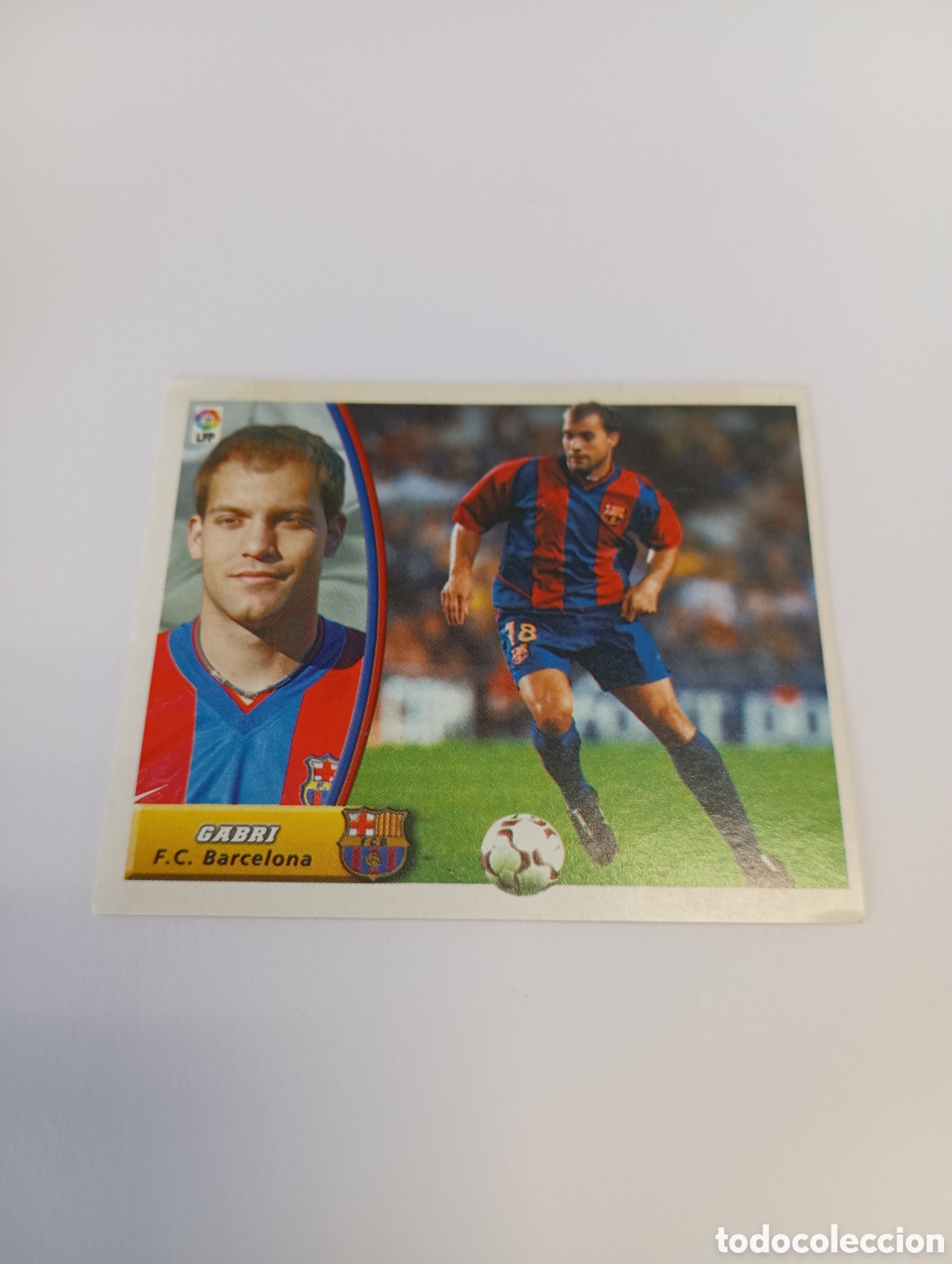 Cromos de F&uacute;tbol: GABRI Barcelona LIGA ESTE 2003 2004 PANINI 03 04