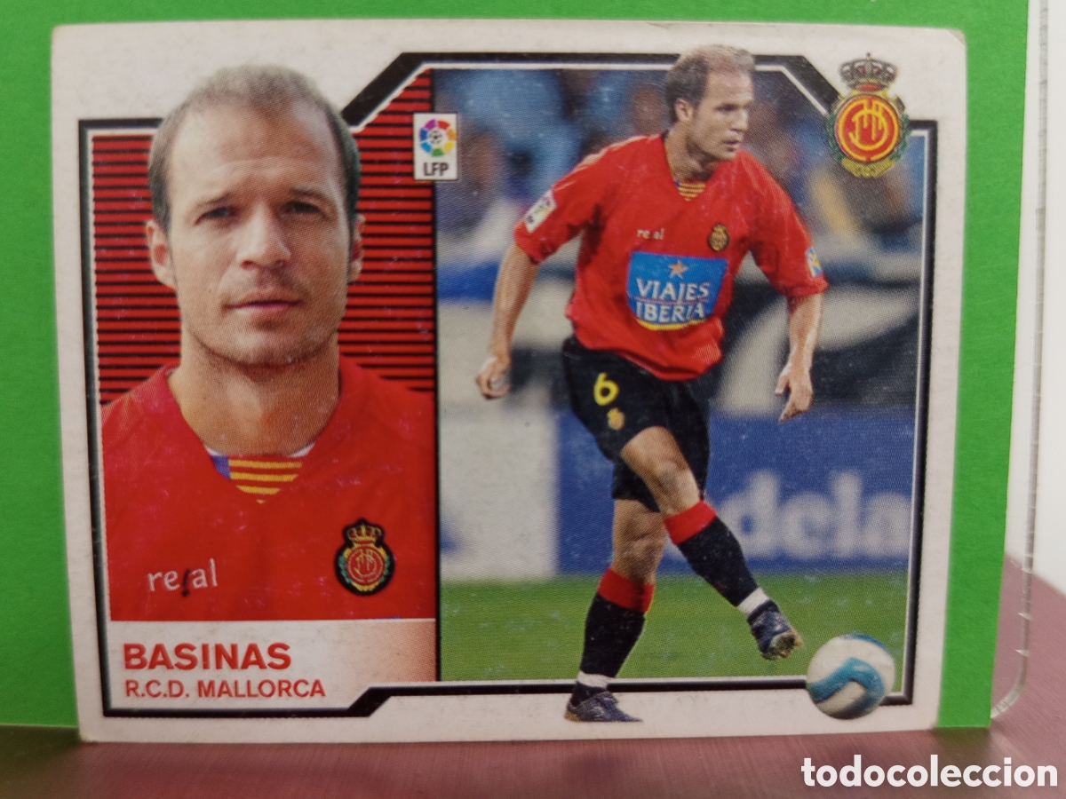 Figurine di Calcio: ❇️ CROMO ⚽ BASINAS MALLORCA 07 08 2007 2008 LIGA ESTE SIN PEGAR ❇️
