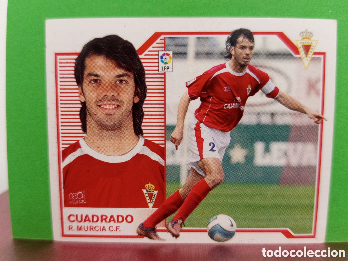 Figurine di Calcio: ❇️ CROMO ⚽ CUADRADO MURCIA 07 08 2007 2008 LIGA ESTE SIN PEGAR ❇️