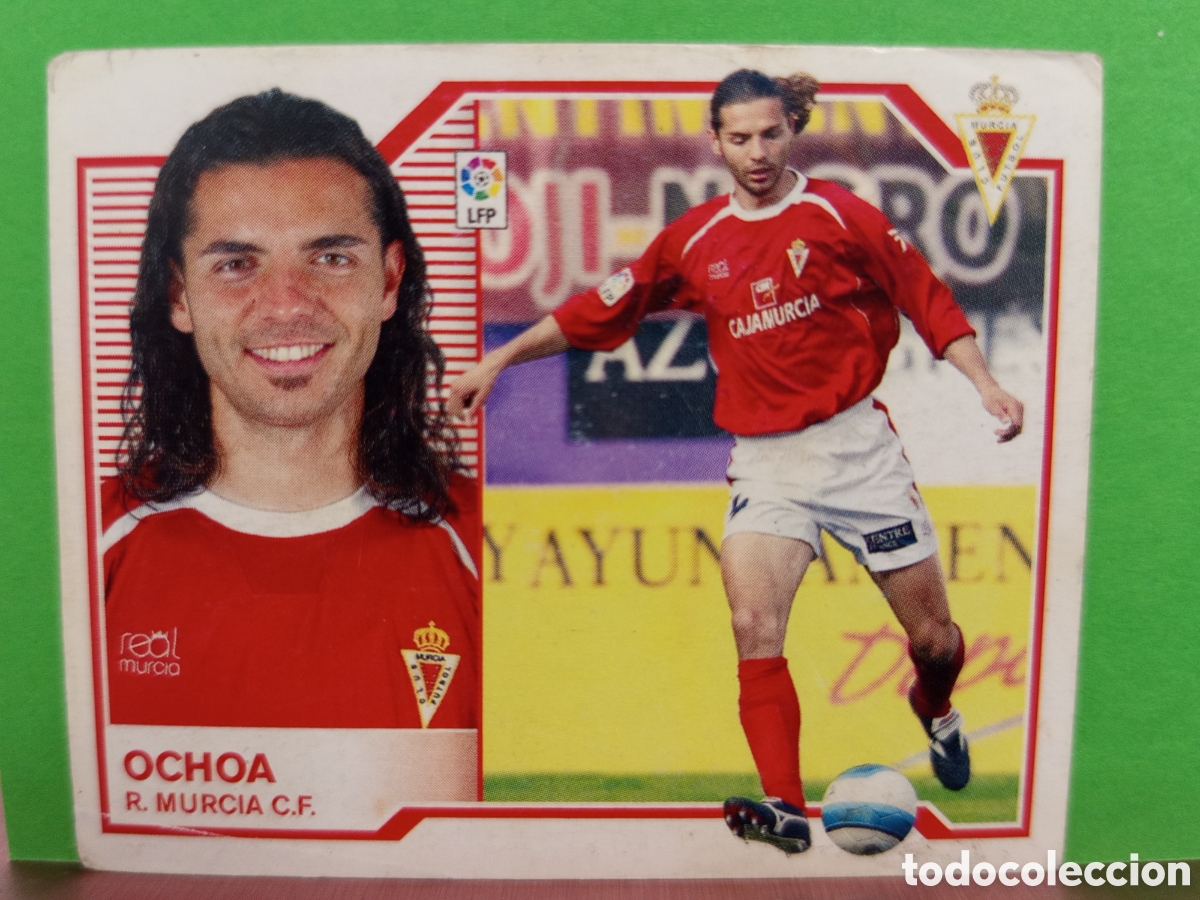 Cromos de F&uacute;tbol: ❇️ CROMO ⚽ OCHOA MURCIA 07 08 2007 2008 LIGA ESTE SIN PEGAR ❇️