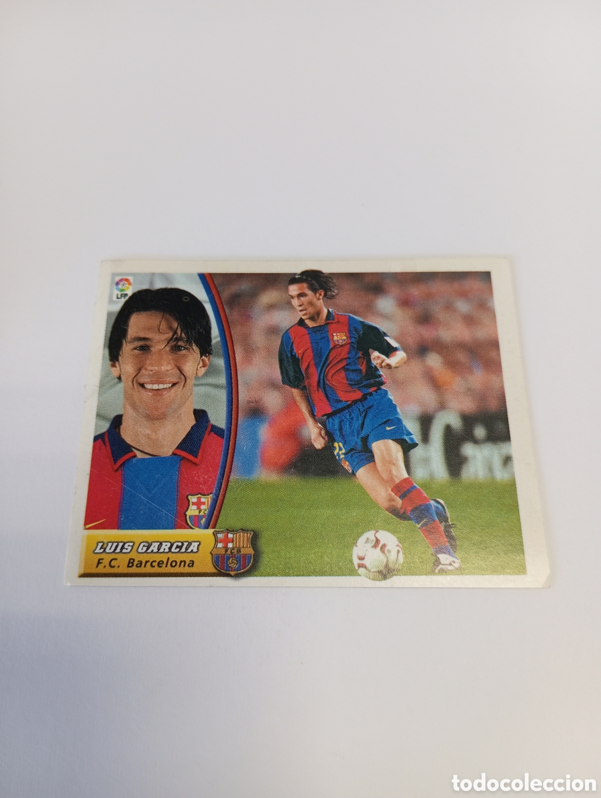 Cromos de F&uacute;tbol: LUIS GARC&Iacute;A COLOCA Barcelona LIGA ESTE 2003 2004 PANINI 03 04