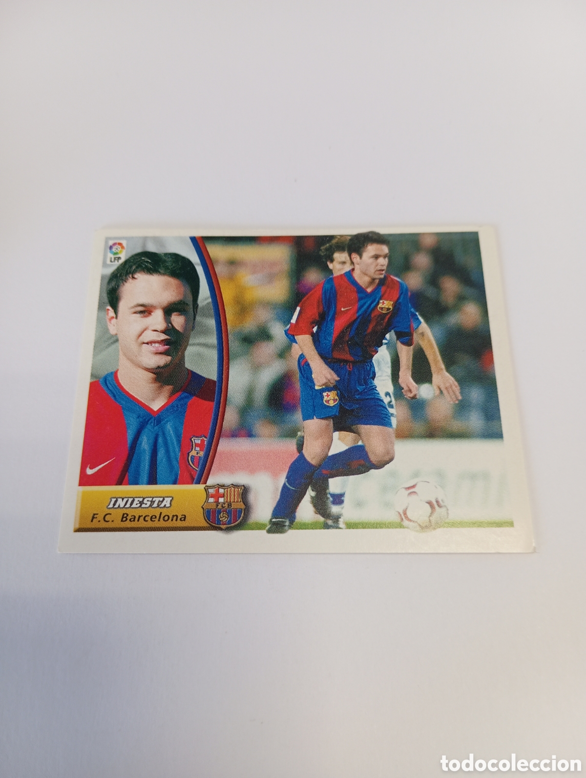 Cromos de F&uacute;tbol: INIESTA ROOKIE Barcelona LIGA ESTE 2003 2004 PANINI 03 04