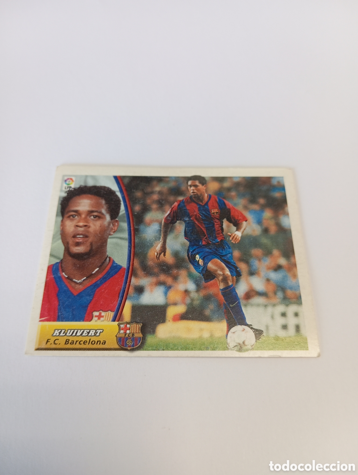 Cromos de F&uacute;tbol: KLUIVERT Barcelona LIGA ESTE 2003 2004 PANINI 03 04