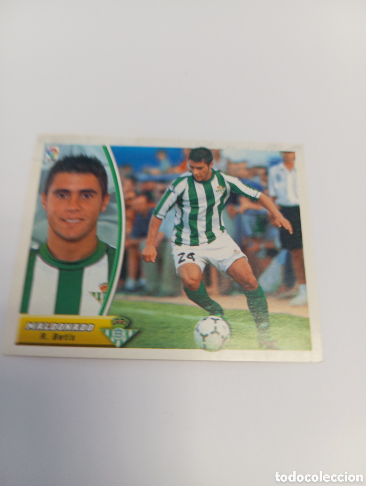 Cromos de F&uacute;tbol: MALDONADO COLOCA Betis LIGA ESTE 2003 2004 PANINI 03 04
