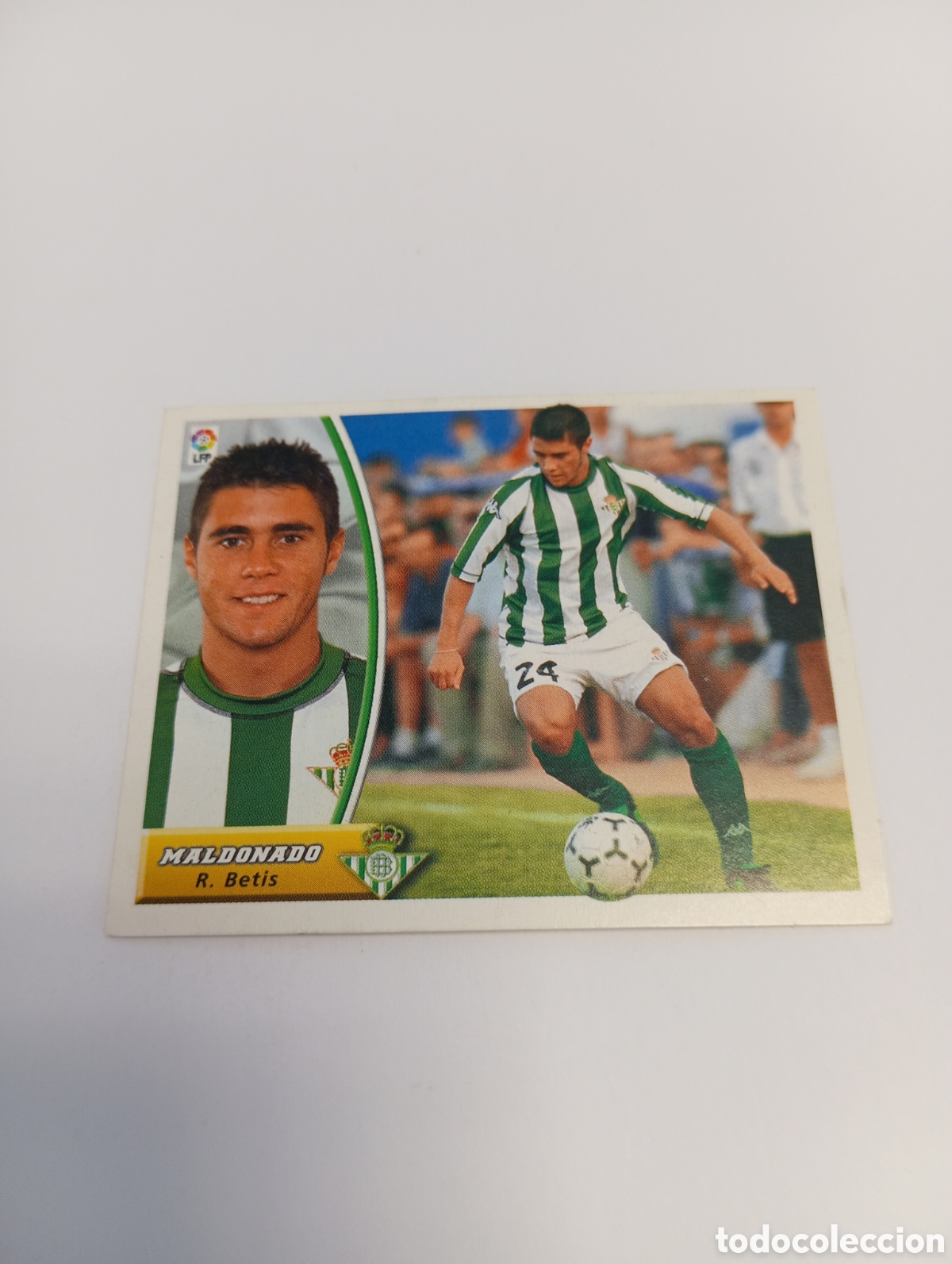 Cromos de F&uacute;tbol: MALDONADO COLOCA Betis LIGA ESTE 2003 2004 PANINI 03 04