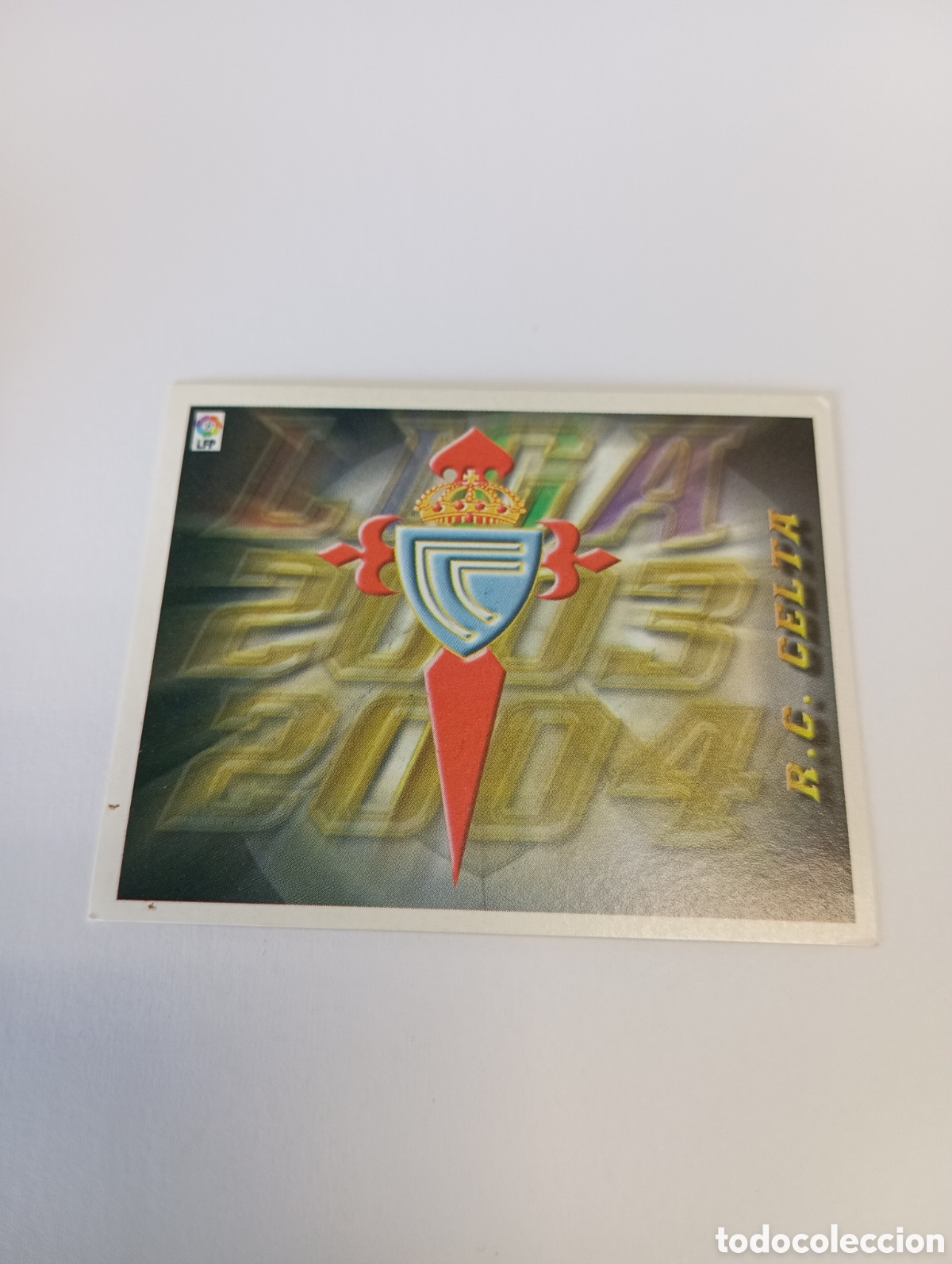 Cromos de F&uacute;tbol: ESCUDO Celta LIGA ESTE 2003 2004 PANINI 03 04
