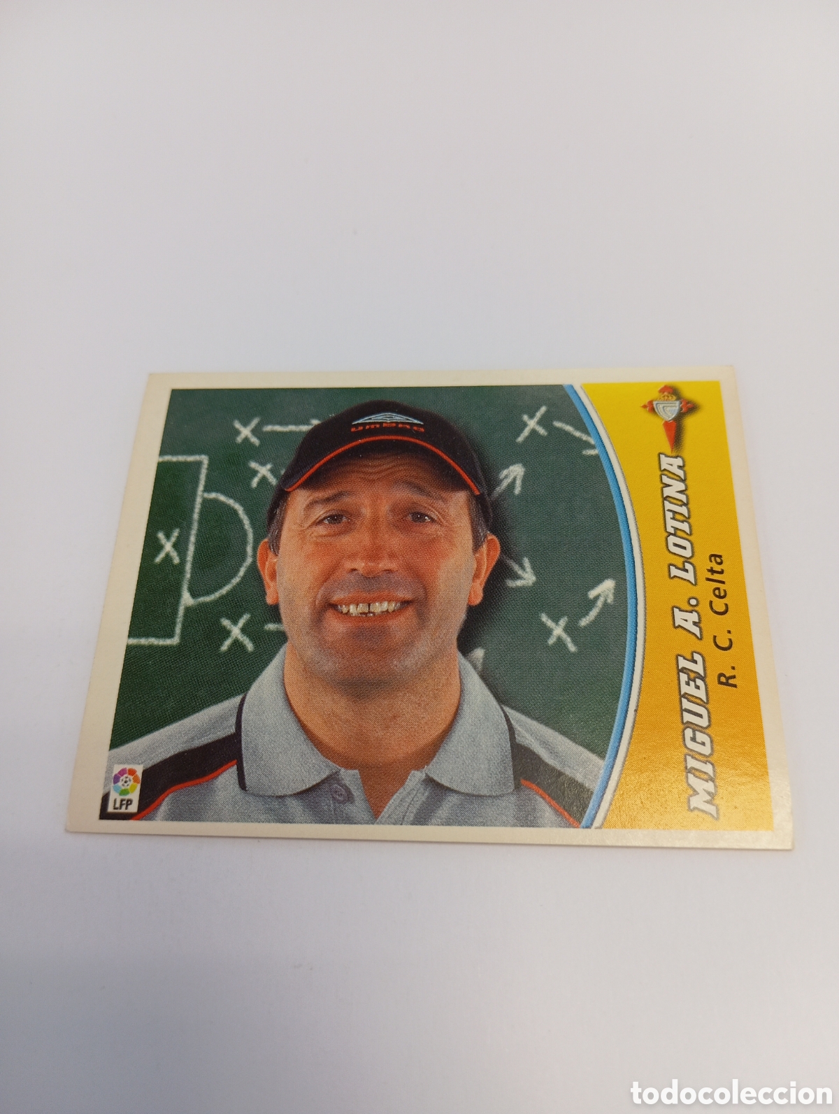 Cromos de F&uacute;tbol: ENTRENADOR LOTINA Celta LIGA ESTE 2003 2004 PANINI 03 04