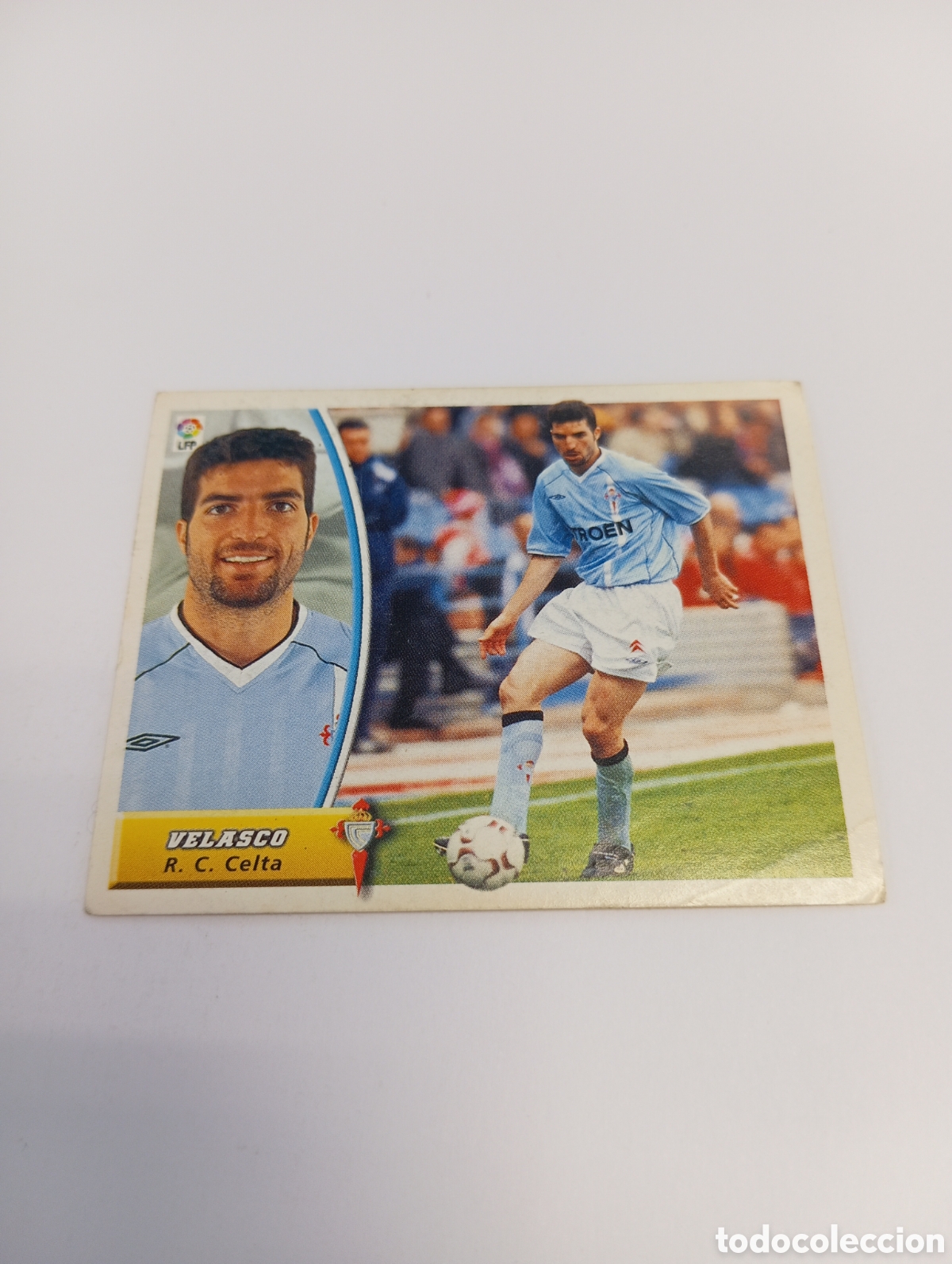 Cromos de F&uacute;tbol: VELASCO Celta LIGA ESTE 2003 2004 PANINI 03 04