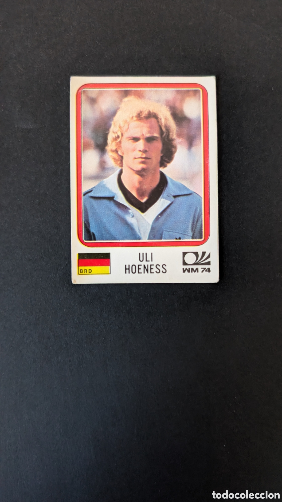 Cromos de Futebol: ULI HOENESS ALEMANIA 98 MUNDIAL MUNICH 1974 74 PANINI NUNCA PEGADO SIN PEGAR