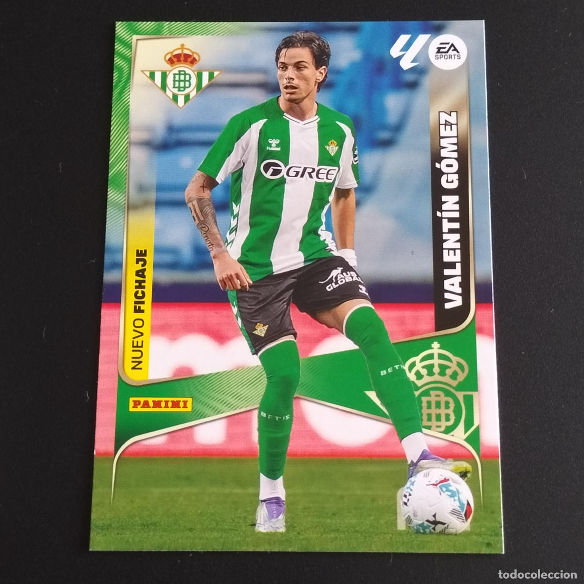 Cromos de F&uacute;tbol: MGK 458 VALENTIN GOMEZ NUEVO FICHAJE BETIS CROMOS ALBUM MEGACRACKS LIGA FUTBOL 2025 2026 25 26