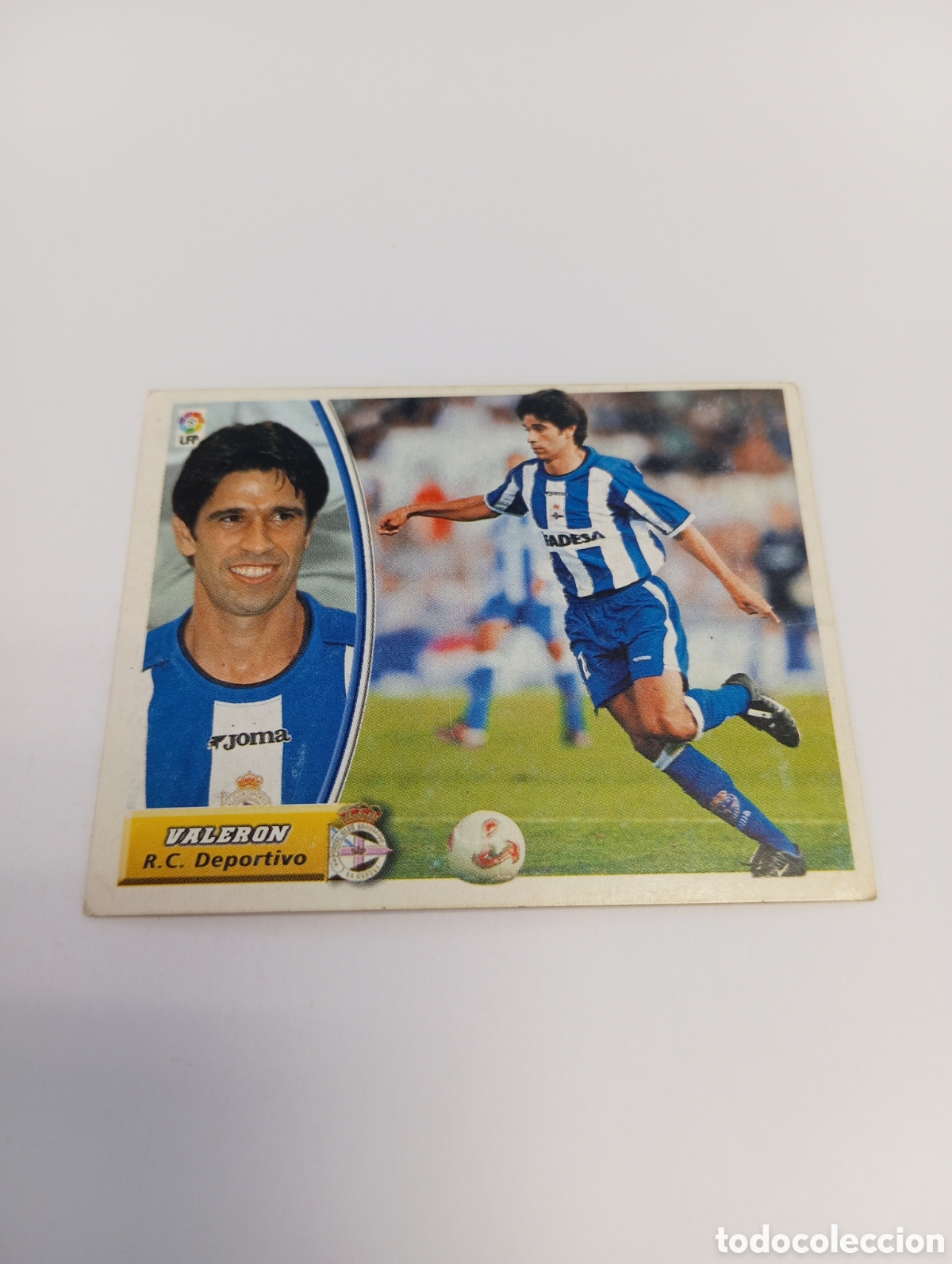 Cromos de F&uacute;tbol: VALERON Deportivo LIGA ESTE 2003 2004 PANINI 03 04