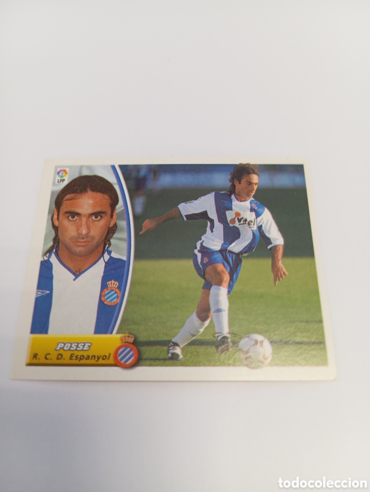 Figurine di Calcio: POSSE Espanyol Espa&ntilde;ol LIGA ESTE 2003 2004 PANINI 03 04