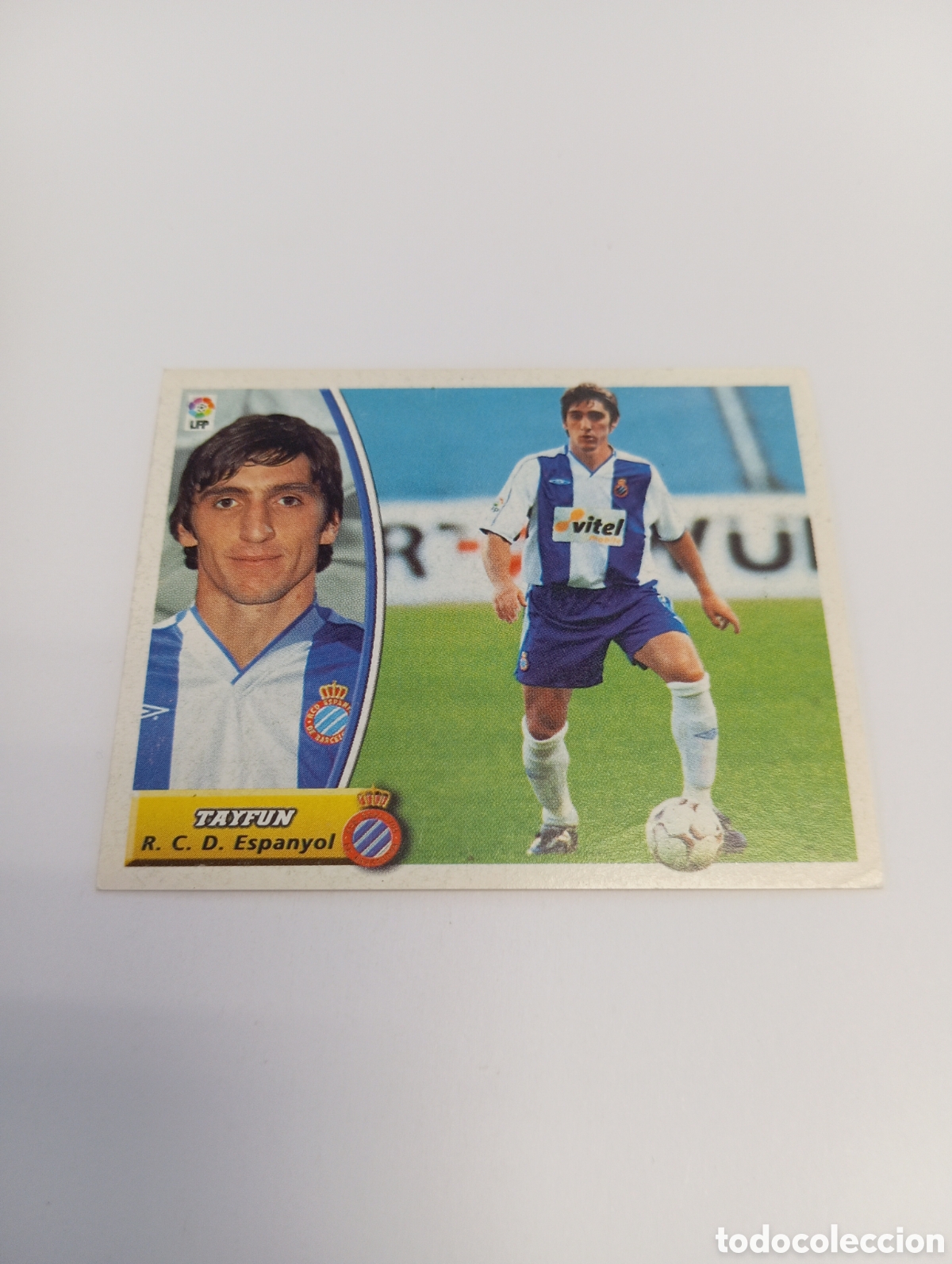 Figurine di Calcio: TAYFUN Espanyol Espa&ntilde;ol LIGA ESTE 2003 2004 PANINI 03 04