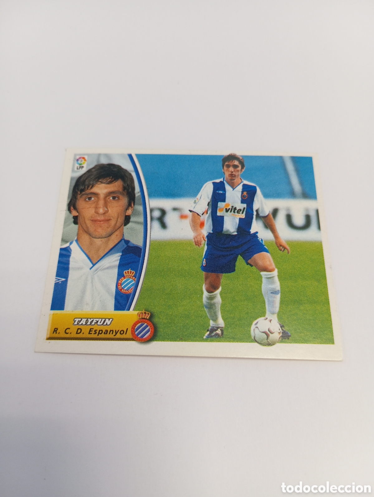 Figurine di Calcio: TAYFUN Espanyol Espa&ntilde;ol LIGA ESTE 2003 2004 PANINI 03 04