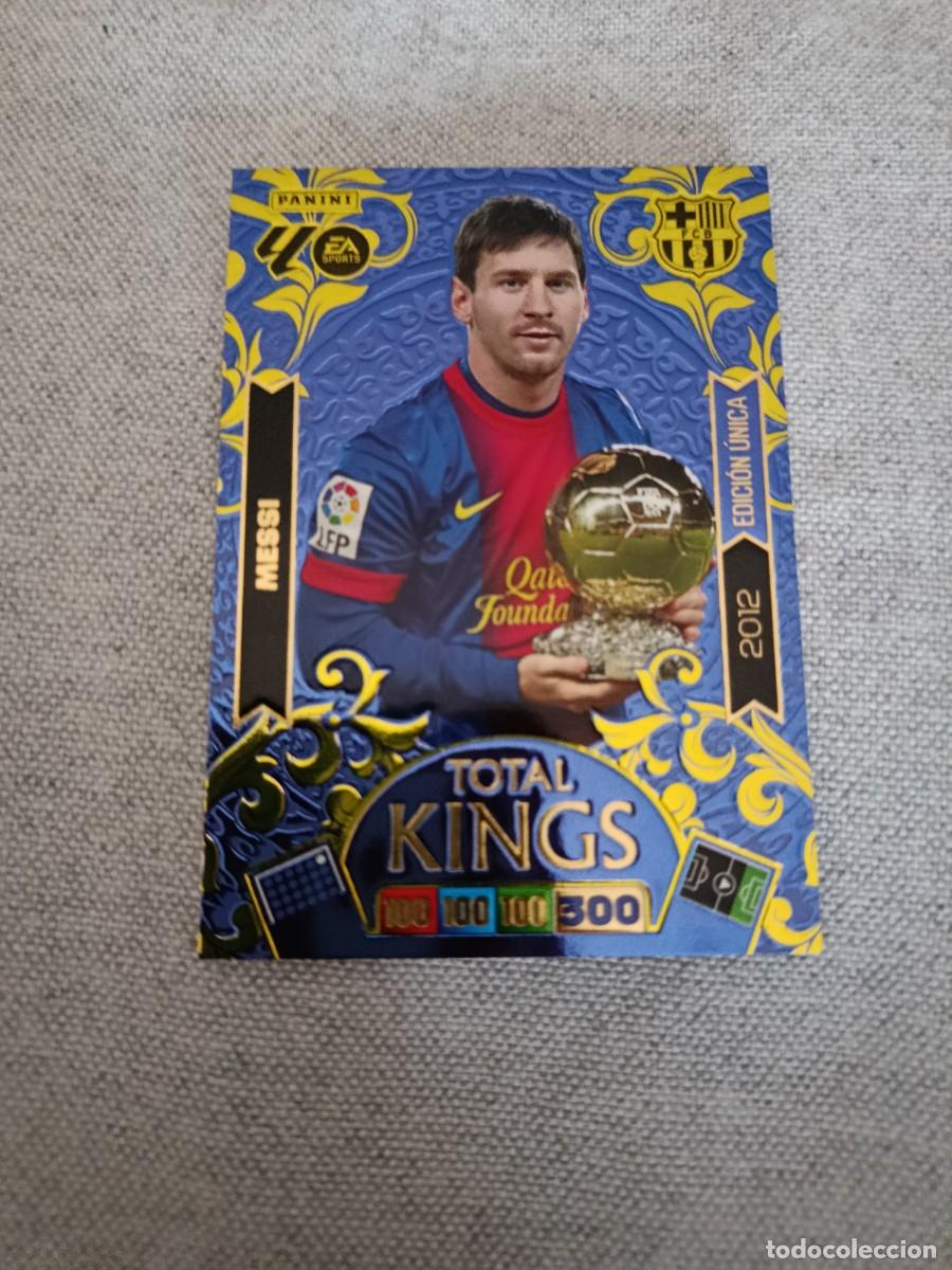 Figurine di Calcio: Adrenalyn 25/26. Messi. Barcelona. Total Kings. 2012.