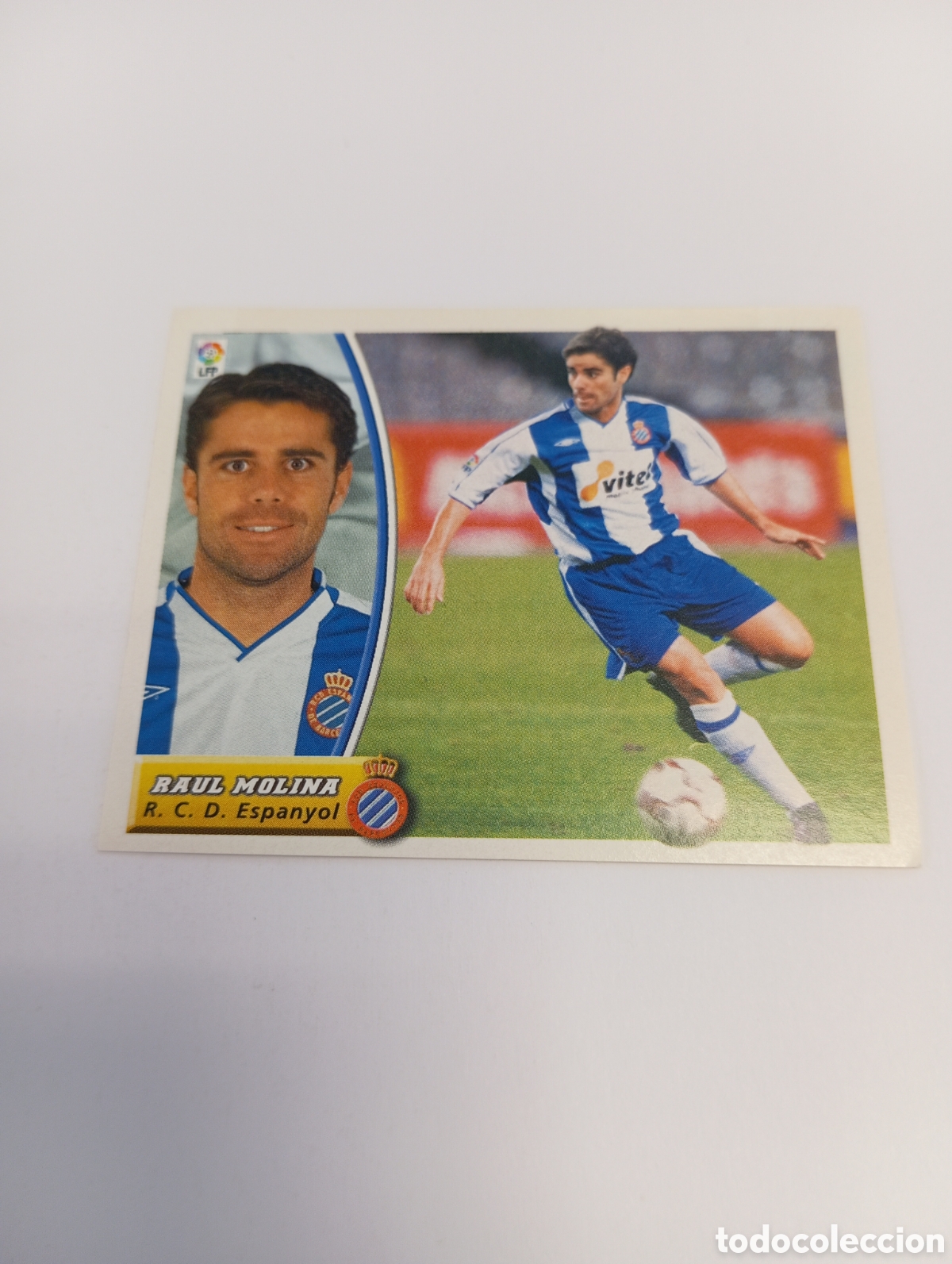 Figurine di Calcio: RA&Uacute;L MOLINA Espanyol Espa&ntilde;ol LIGA ESTE 2003 2004 PANINI 03 04