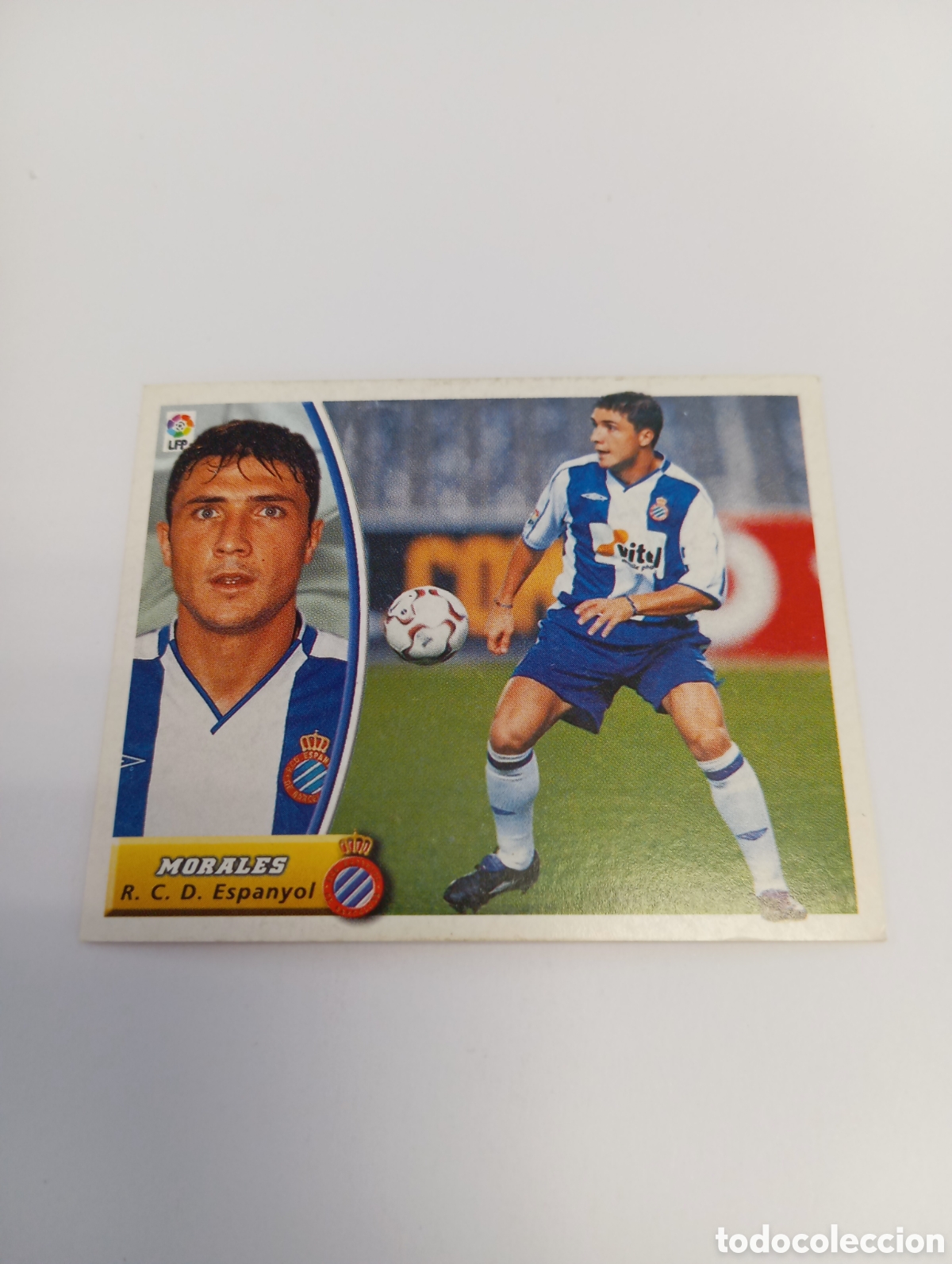 Cromos de F&uacute;tbol: MORALES Espanyol Espa&ntilde;ol LIGA ESTE 2003 2004 PANINI 03 04