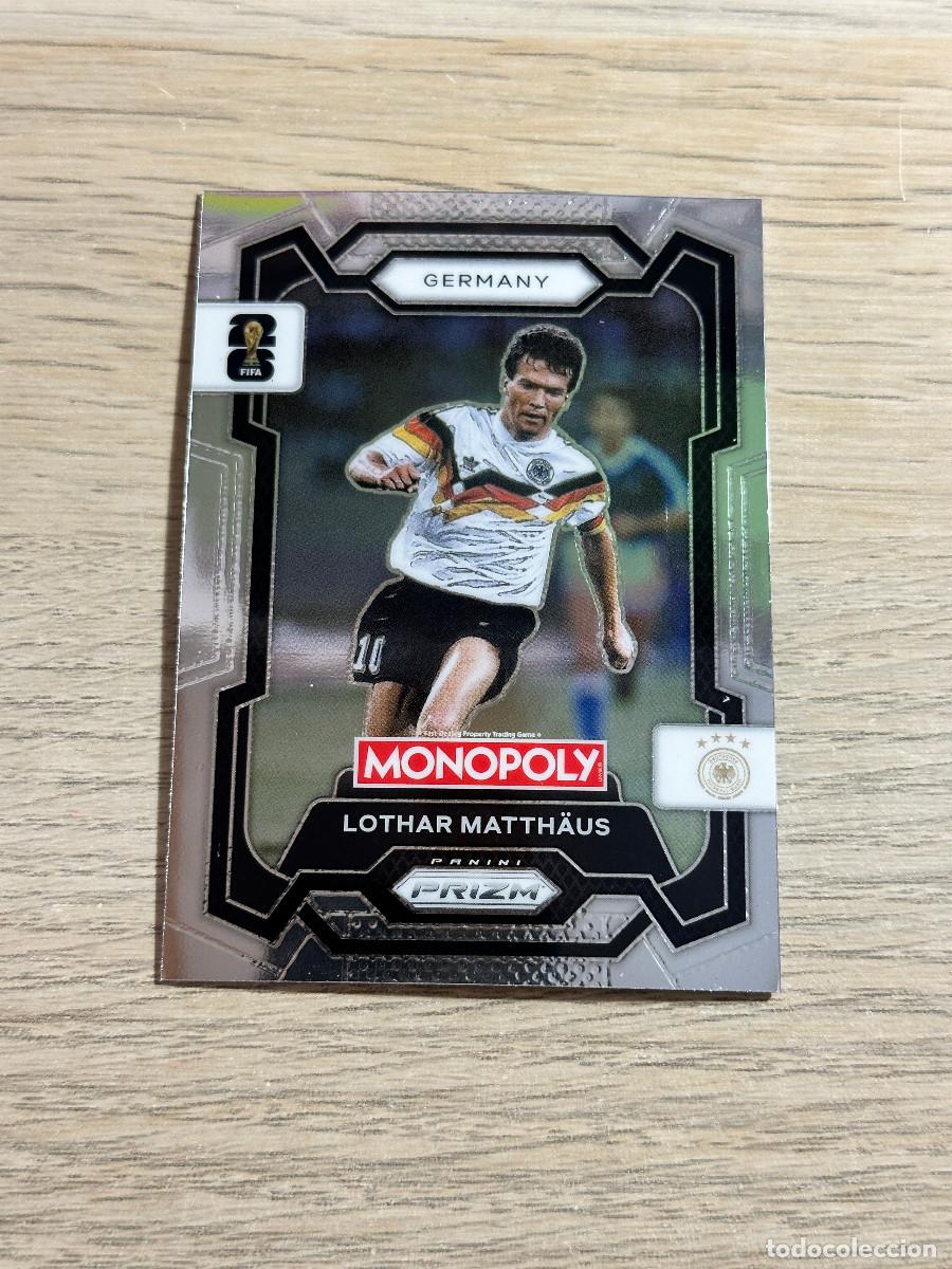 Cromos de F&uacute;tbol: LOTHAR MATTH&Auml;US 64 ALEMANIA WORLD CUP 2026 PANINI PRIZM MONOPOLY