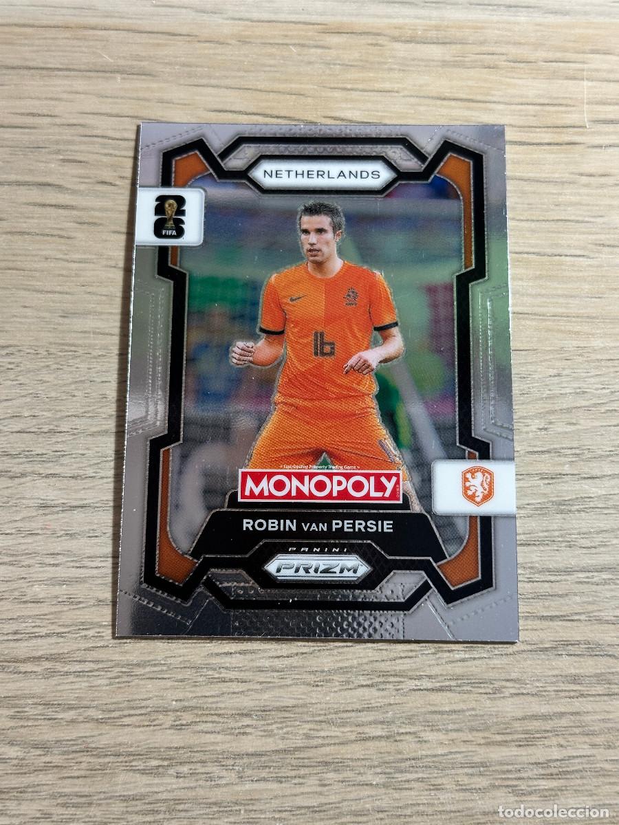 Cromos de F&uacute;tbol: ROBIN VAN PERSIE 76 HOLANDA PAISES BAJOS WORLD CUP 2026 PANINI PRIZM MONOPOLY