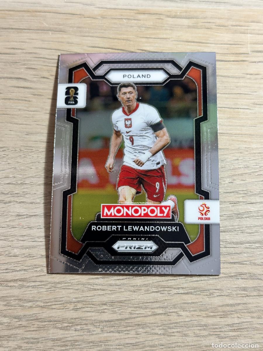 Cromos de F&uacute;tbol: ROBERT LEWANDOWSKI 84 POLONIA WORLD CUP 2026 PANINI PRIZM MONOPOLY