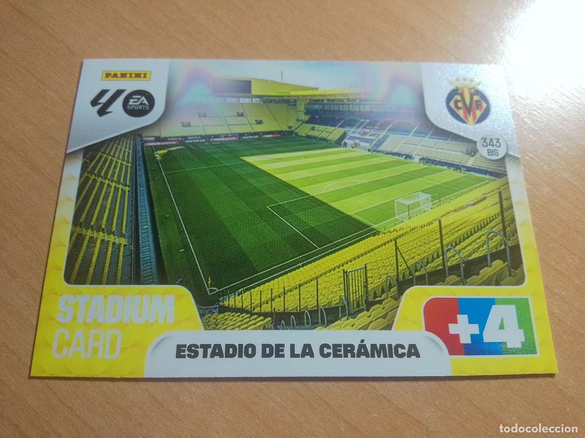Figurine di Calcio: 343 BIS ESTADIO DE LA CER&Aacute;MICA DEL VILLARREAL 25 26 ADRENALYN XL 2025 2026 NUEVO