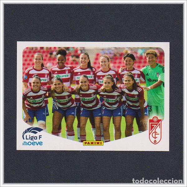 Cromos de F&uacute;tbol: LIGA FEMENINA F MOEVE 2025 2026 25 26 PANINI EQUIPO ALINEACI&Oacute;N 203 GRANADA COLECCI&Oacute;N ALBUM