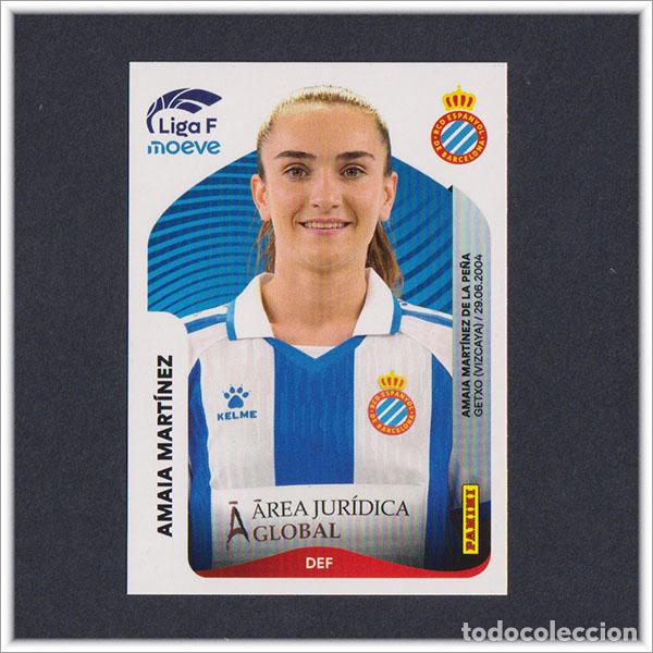 Cromos de F&uacute;tbol: LIGA FEMENINA F MOEVE 2025 2026 25 26 PANINI AMAIA MART&Iacute;NEZ 188 ESPANYOL COLECCI&Oacute;N ALBUM