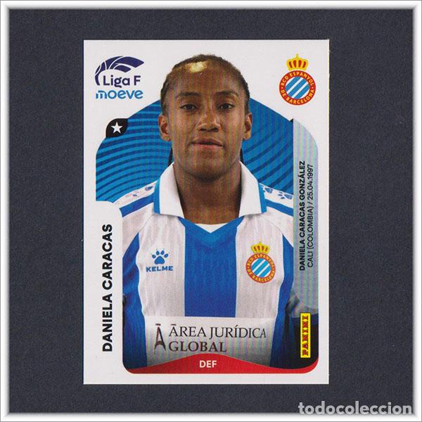 Cromos de F&uacute;tbol: LIGA FEMENINA F MOEVE 2025 2026 25 26 PANINI DANIELA CARACAS 186 ESPANYOL COLECCI&Oacute;N ALBUM