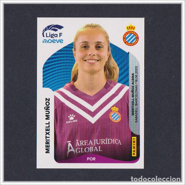 Cromos de F&uacute;tbol: LIGA FEMENINA F MOEVE 2025 2026 25 26 PANINI MERITXELL MU&Ntilde;OZ 185 ESPANYOL COLECCI&Oacute;N ALBUM