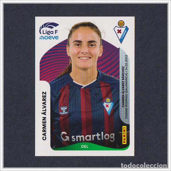 Cromos de F&uacute;tbol: LIGA FEMENINA F MOEVE 2025 2026 25 26 PANINI CARMEN ALVAREZ 180A 180 A EIBAR COLECCI&Oacute;N ALBUM