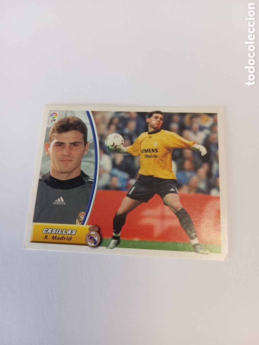 Cromos de F&uacute;tbol: CASILLAS Real Madrid LIGA ESTE 2003 2004 PANINI 03 04