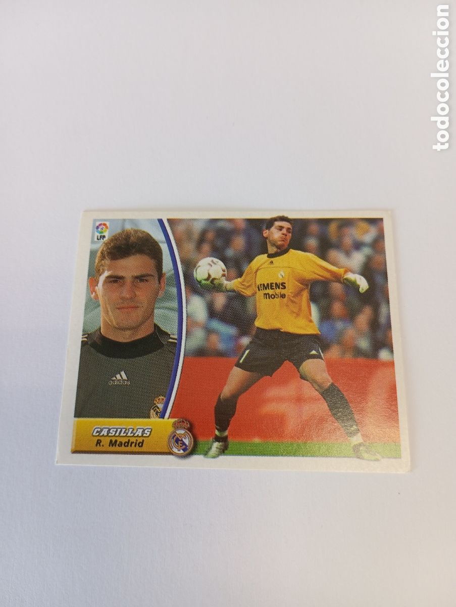 Cromos de F&uacute;tbol: CASILLAS Real Madrid LIGA ESTE 2003 2004 PANINI 03 04