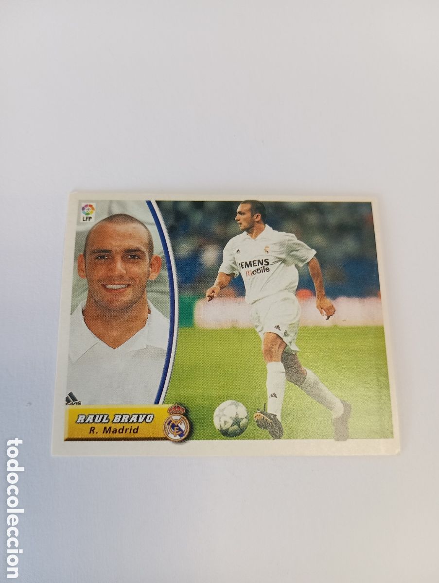 Cromos de F&uacute;tbol: RA&Uacute;L BRAVO Real Madrid LIGA ESTE 2003 2004 PANINI 03 04
