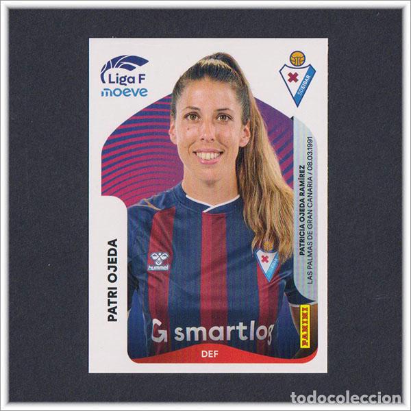 Cromos de F&uacute;tbol: LIGA FEMENINA F MOEVE 2025 2026 25 26 PANINI PATRI OJEDA 170 EIBAR COLECCI&Oacute;N ALBUM