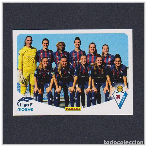Cromos de F&uacute;tbol: LIGA FEMENINA F MOEVE 2025 2026 25 26 PANINI EQUIPO ALINEACI&Oacute;N 163 EIBAR COLECCI&Oacute;N ALBUM