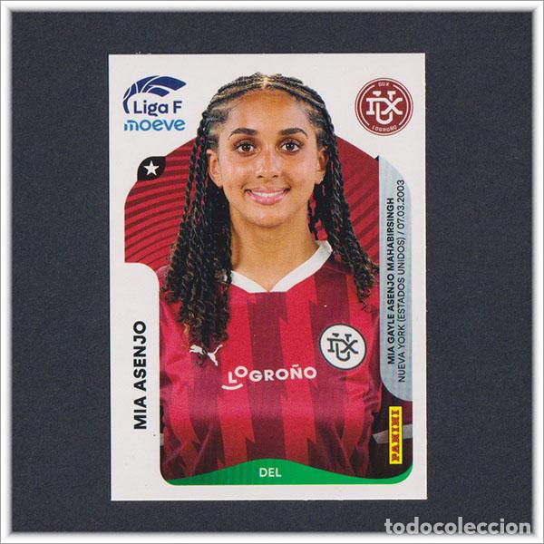 Cromos de F&uacute;tbol: LIGA FEMENINA F MOEVE 2025 2026 25 26 PANINI MIA ASENJO 158 LOGRO&Ntilde;O COLECCI&Oacute;N ALBUM