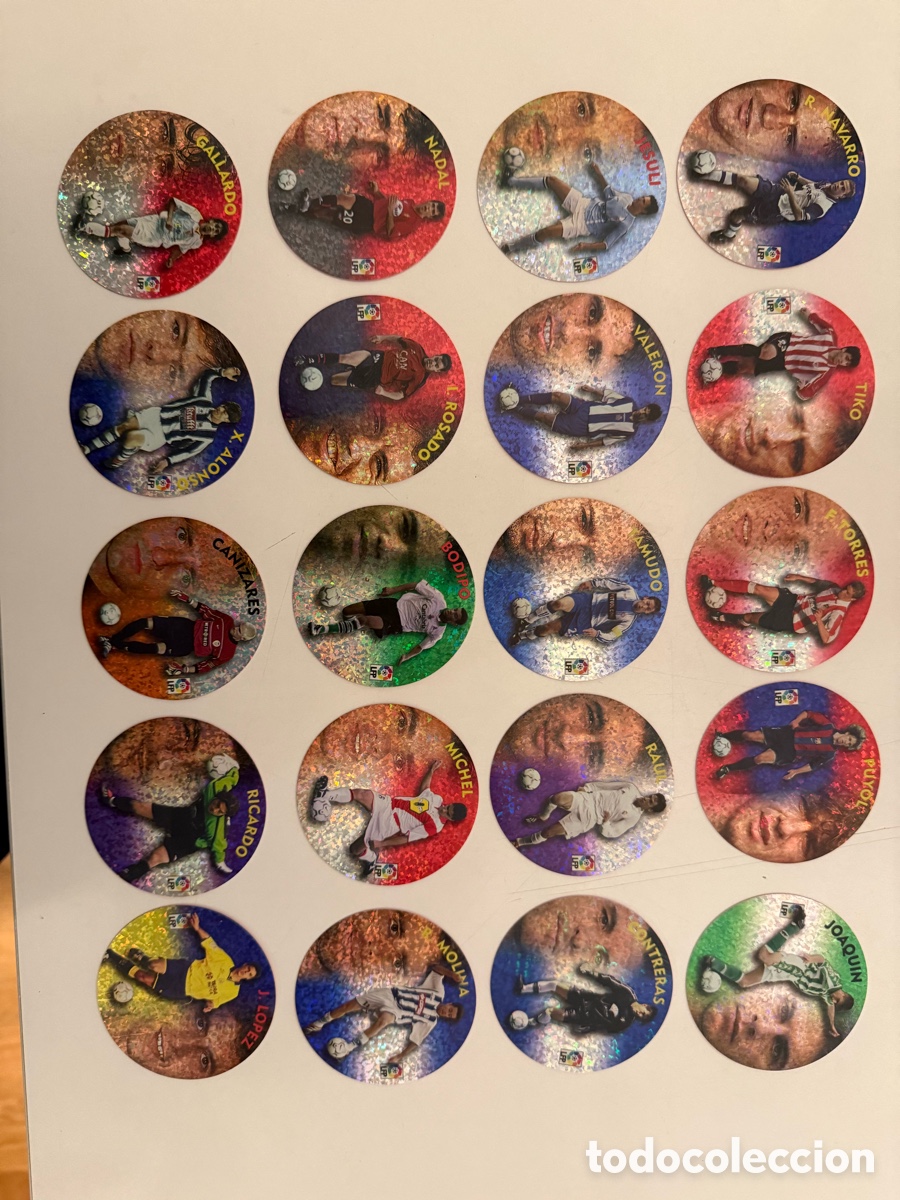 Cromos de F&uacute;tbol: COLECCI&Oacute;N &ldquo;LOS 20 CRACKS DE LA LIGA 2002-2003&rdquo;