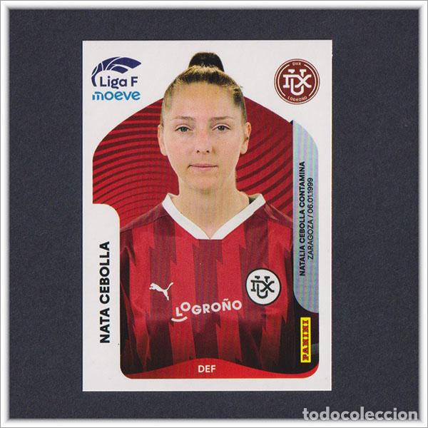 Cromos de F&uacute;tbol: LIGA FEMENINA F MOEVE 2025 2026 25 26 PANINI NATA NATALIA CEBOLLA 148 LOGRO&Ntilde;O COLECCI&Oacute;N ALBUM