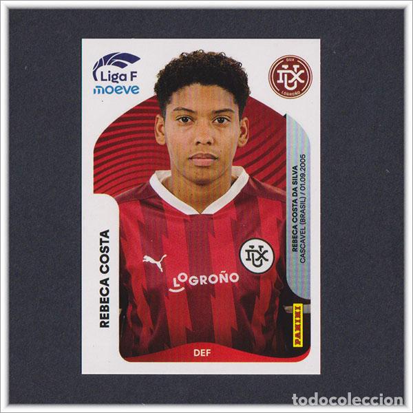 Cromos de F&uacute;tbol: LIGA FEMENINA F MOEVE 2025 2026 25 26 PANINI REBECA COSTA 147 LOGRO&Ntilde;O COLECCI&Oacute;N ALBUM